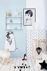 Wonderbaarlijk Zwart witte babykamer - Inspiratie - Hippe Kamer Enzo NA-97